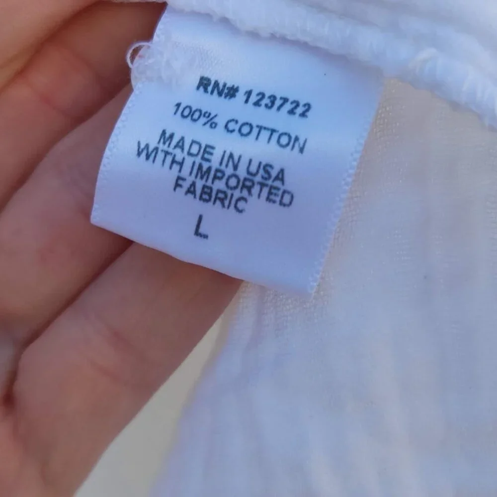 XIRENA Scout Crinkle Gauze White Button Down Shirt - Picture 8 of 8